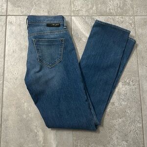 MAVI Gold Molly straight mid rise stretch jeans size 25/32